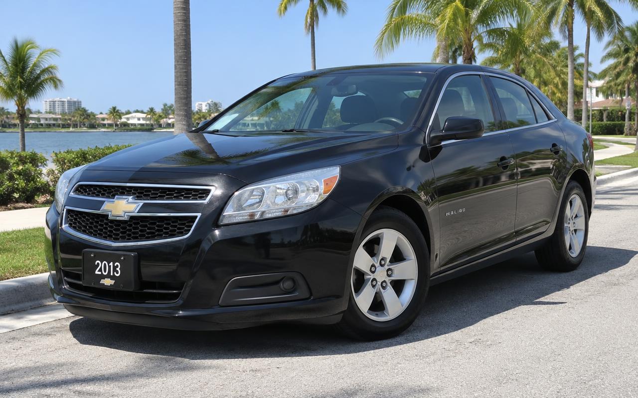 Black Chevrolet Malibu