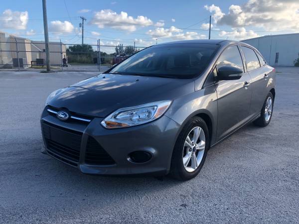 Green Ford Focus