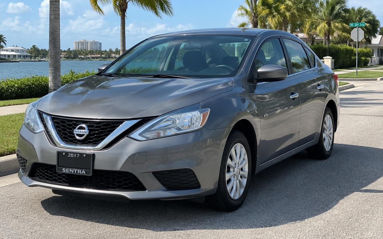 Gray Nissan Sentra